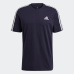 Pánské tmavě modré tričko Adidas Essentials 3-Stripes Tee velikost L