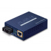 PLANET FTP-802S15 konvertor síťové kabeláže 100 Mbit/s 1310 nm Jednovidové Modrá