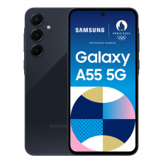 Samsung Galaxy A55 5G 16,8 cm (6.6") Hybridní Dual SIM Android 14 USB typu C 8 GB 256 GB 5000 mAh Námořnická modrá