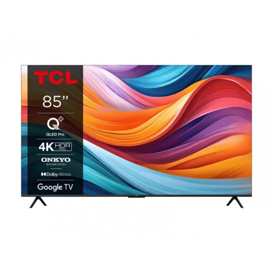 TCL T7B Series 85T7B televizor 2,16 m (85") 4K Ultra HD Smart TV Wi-Fi Titanová 450 cd/m²