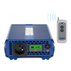 AZO Digital 24 VDC / 230 VAC ECO MODE SINUS IPS-1200S PRO 1200W měnič napětí