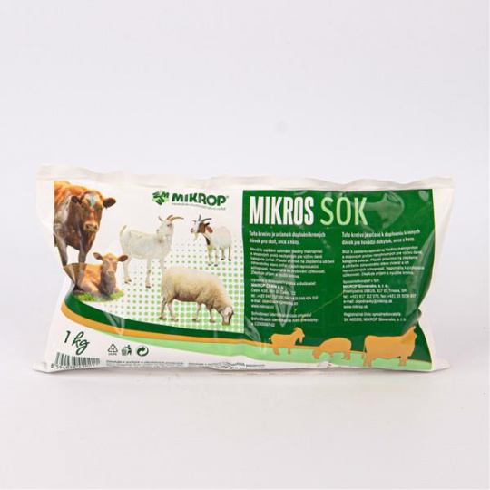 MIKROS SOK (HD, ovce, kozy) 1 kg