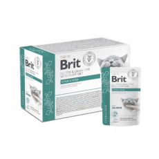 Brit VD Gluten & Grain-Free Cat Pouch Fillets in Gravy Sterilised 12 x 85 g 