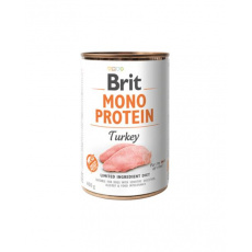 Brit Mono Protein Turkey 6 x 400 g konzerva