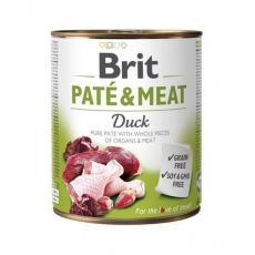 Brit Paté & Meat Duck 6 x 800 g konzerva