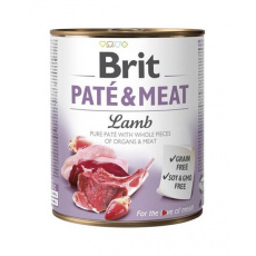 Brit Paté & Meat Lamb 6 x 800 g konzerva