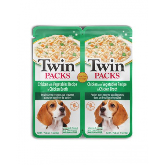 Inaba Twin Packs Dog Kapsička Kura so zeleninou 12 x 80 g