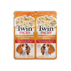 Inaba Twin Packs Dog Kapsička Kura so zeleninou a hovädzím mäsom 12 x 80 g