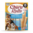 Pamlsek Inaba Churu Rolls dog Kuracie s syrom 8 ks 96 g