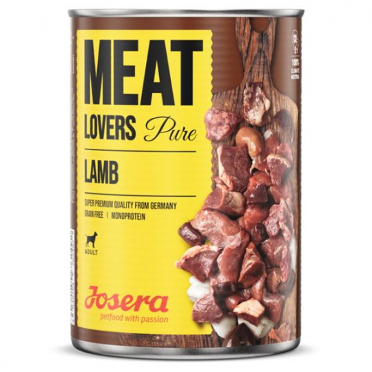 Josera konzerva Dog Meat Lovers Lamb 400 g