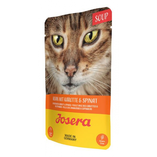 Josera kapsička Cat Soup Huhn mit Karotkou & Špenátom 70 g