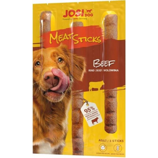 JosiDog maškrta Dog Meat Sticks Beef 33 g