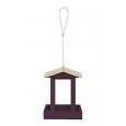 Krmítko vonk. FLORA 1 na semená drevo fialová Zolux