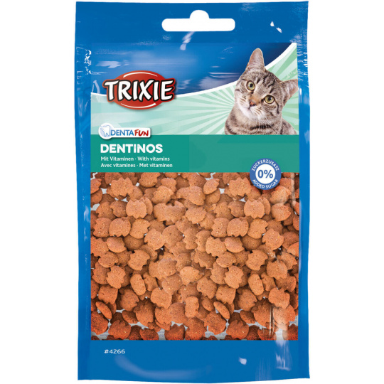 DentaFun Dentinos, vitamínové dentálne maškrty, 50 g TRIXIE DentaFun Dentinos, vitamínové dentálne maškrty, 50 g TRIXIE