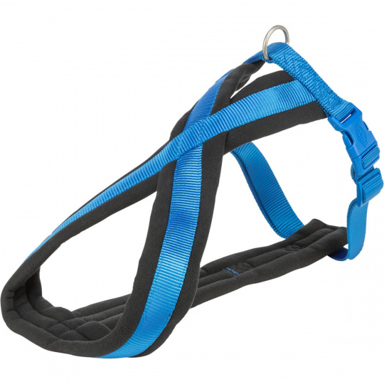 Nylonový postroj PREMIUM podšitý - kráľovská modrá Nylonový postroj PREMIUM podšitý - kráľovská modrá