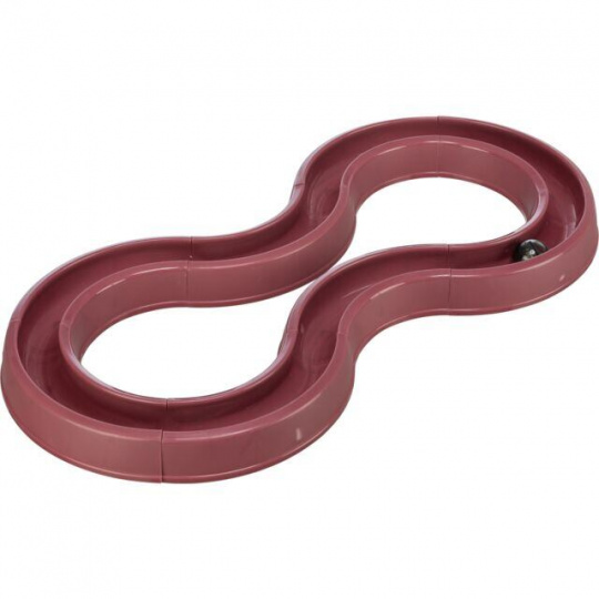 Hračka pre mačky, skladacia dráha pre závod guličiek 65x31 cm (RP 2,90 €)