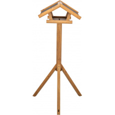 Krmítko pre vonkajšie vtáctvo, 46 × 22 × 44 cm/1.15 m, lakovaná borovica