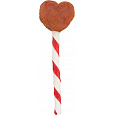 Valentine Heart Lollipop, kuracie lízatko tvar srdca, 12 cm/15 g [150 ks] - LIMITOVANÁ PONUKA