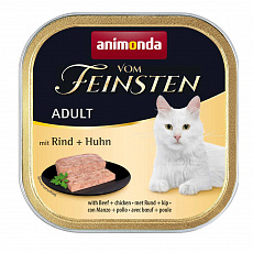 ANIMONDA paštéta ADULT - hovädzie, kuracie pre mačky 100g