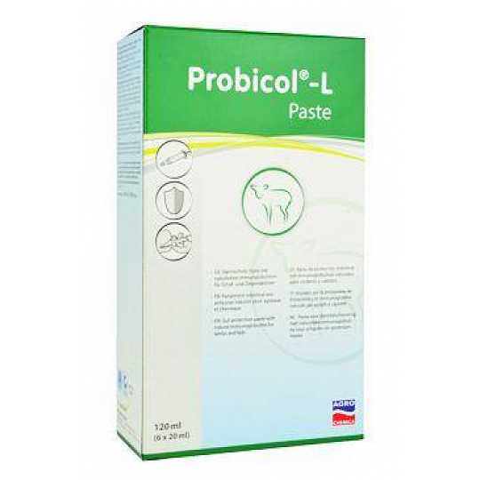 Probicol-L ovce, kozy orálna pasta 6x20ml injektor
