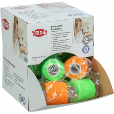 Zobraziť 27 ks samodržiacich obväzových bandáží s horkou prísadou 5 cm/4,5 m (14x zelen.,13x oranž.) Zobraziť 27 ks samodržiacich obväzových bandáží s horkou prísadou 5 cm/4,5 m (14x zelen.,13x oranž.)