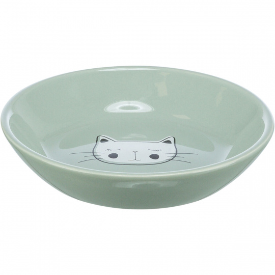Keramická miska pre mačky, plytká 0,2 l/14 cm, rôzne motívy a farby Keramická miska pre mačky, plytká 0,2 l/14 cm, rôzne motívy a farby