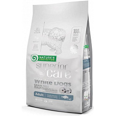 Natures P Superior care white dog GF adult white fish small&mini 1,5 kg