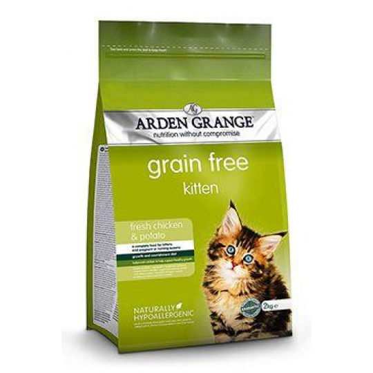 Arden Grange GF Cat Kitten fresh Chicken&Potato 2kg Arden Grange GF Cat Kitten fresh Chicken&Potato 2kg