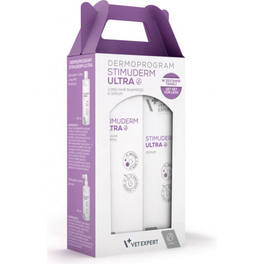 VetExpert Stimuderm Ultra Long Hair Dog DUOPACK VetExpert Stimuderm Ultra Long Hair Dog DUOPACK