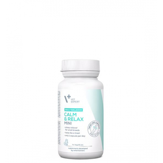 VetExpert Calm&Relax Mini (Twist Off) 30 cps. VetExpert Calm&Relax Mini (Twist Off) 30 cps.