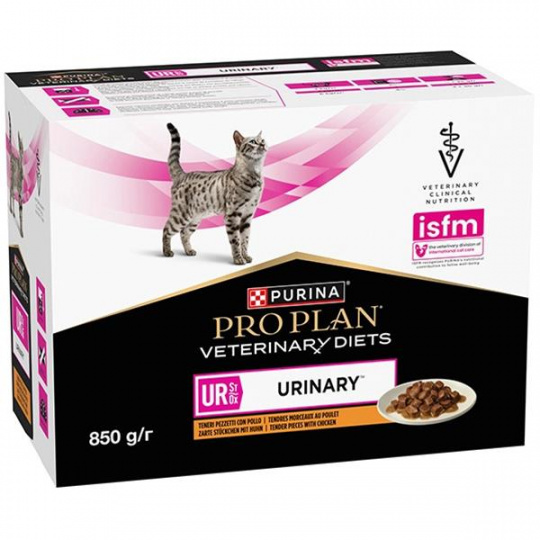 Purina VD Feline - UR St/Ox Urinary Chicken kapsička 10x85 g