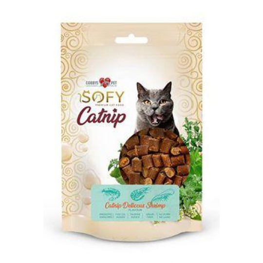 Pochoutka Aiko Cat SOFY Catnip Delicous Shrimp 50g