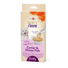 Pochoutka Aiko Cat SOFY Creamy Caviar&Ocean Fish 5x10g