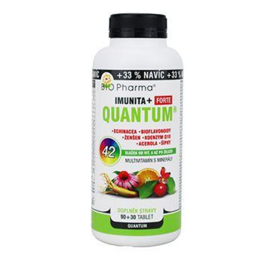 Quantum Imunita+Forte 42 složek 90+30tbl Bio Pharma Quantum Imunita+Forte 42 složek 90+30tbl Bio Pharma