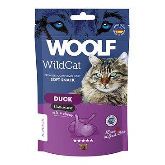 WOOLF WildCat Semi-Moist Snack Duck 50g