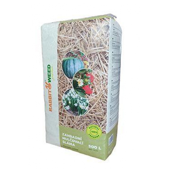 Podstielka slamová pod ovocie a zeleninu RabbitWeed500l