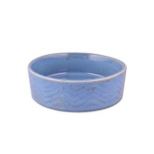 Miska keramická Zig Zag 12cm modrá 0,34l Miska keramická Zig Zag 12cm modrá 0,34l