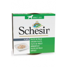 Schesir Dog konz. Adult kuracie filé 150g Schesir Dog konz. Adult kuracie filé 150g