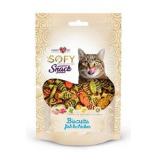 Pochúťka Aiko Cat SOFY Snack Biscuit Fish&Chicken 50g Pochúťka Aiko Cat SOFY Snack Biscuit Fish&Chicken 50g