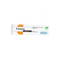 Vitamín B-komplex Forte Plus Generica 20tbl Vitamín B-komplex Forte Plus Generica 20tbl