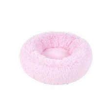 Pelech okrúhly ADELE s dlhým vlasom 50cm ružová