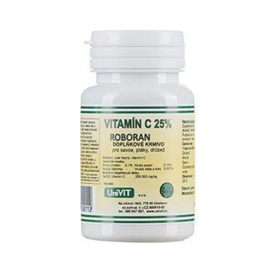 Vitamín C Roboran 25/ 100g Vitamín C Roboran 25/ 100g