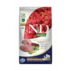 N&D Quinoa DOG Weight Management Lamb all breeds 2,5kg N&D Quinoa DOG Weight Management Lamb all breeds 2,5kg