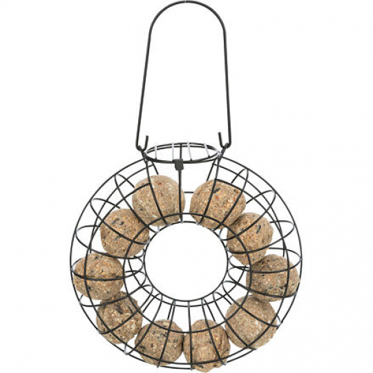 Závesný kruh na 8 lojových gúľ 24 x 8 cm, kovový