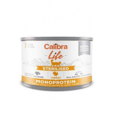 Calibra Cat Life konz.Sterilizované morčacie mäso 200g