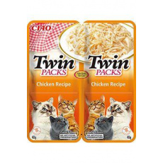 Churu Cat Twin Packs Chicken in Broth 2x40g Churu Cat Twin Packs Chicken in Broth 2x40g