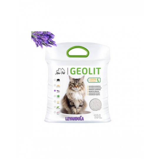 Podstielka Geolit bentonit Lavander 10 l Podstielka Geolit bentonit Lavander 10 l