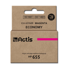 Actis KH-655MR (náhradní inkoust HP 655 CZ111AE; standardní; 12 ml; červený)