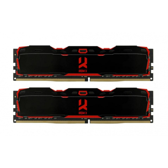 GOODRAM IRDM X 16GB (2x8GB) 3200MHz CL16 RAM - IR-X3200D464L16SA/16GDC Black