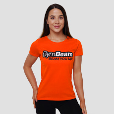 Dámske Tričko Beam Orange - GymBeam